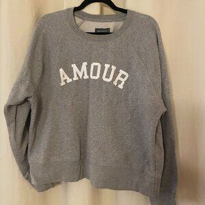 ZADIG & VOLTAIRE "AMOUR" SWEATSHIRT